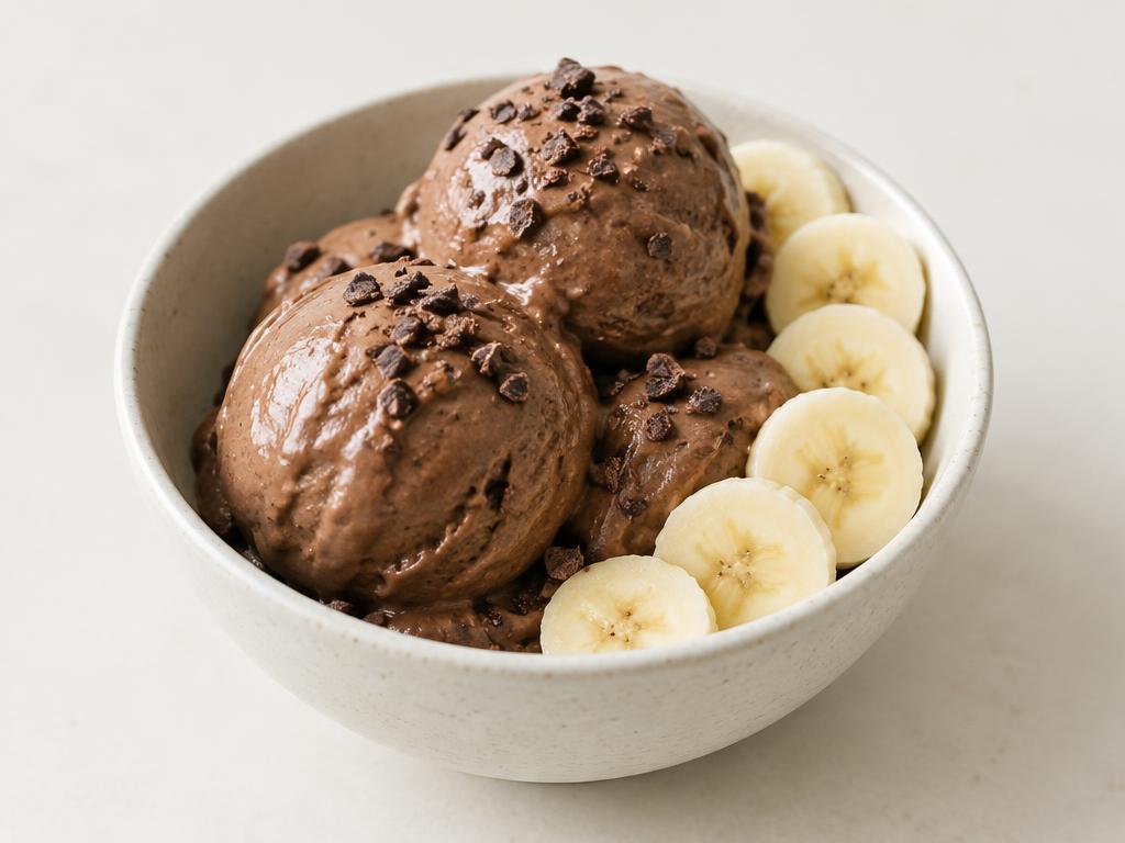 Chocolate Banana Nice Cream