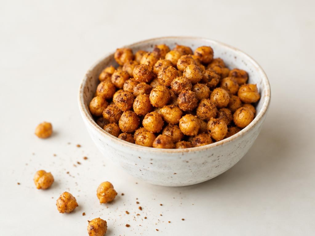 Crunchy Spiced Chickpeas